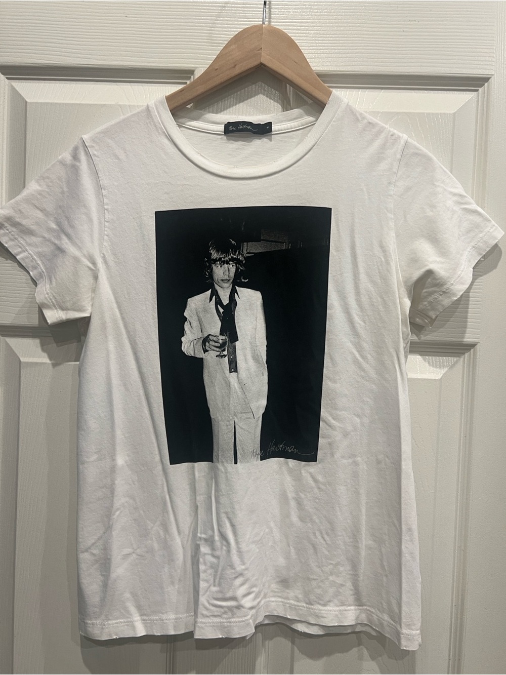Rose Hartman Mick Jagger graphic tee